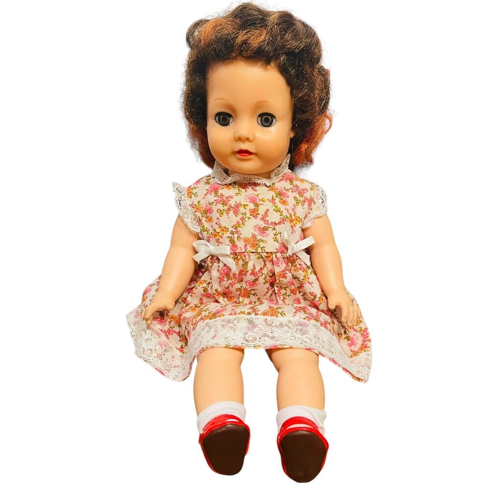 Vintage 1950’s 60’s Ideal Honey Bunch? All Rubber Doll VP-15-2 VS-14 16”